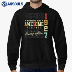 Limited Edition 1927 95 Years Old 95th Birthday Gifts Hoodie