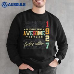 Limited Edition 1927 95 Years Old 95th Birthday Gifts Sweatshirt