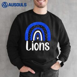 Lions School Sports Fan Team Spirit Sweatshirt