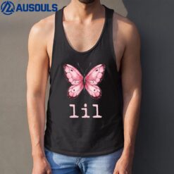 Little Butterfly Sorority Reveal Big Little for Lil Sister Tank Top