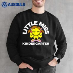 Little Miss Kindergarten Back to School for Girls Teacher Sweatshirt