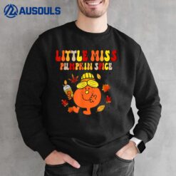 Little Miss Pumpkin Spice Cute Fall Pumpkin Thanksgiving Sweatshirt