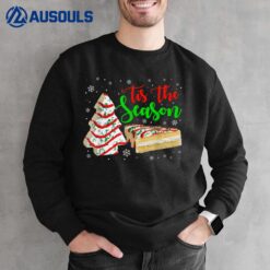 Little Tis' The Season Christmas Tree Cakes Debbie Becky-Jen Sweatshirt