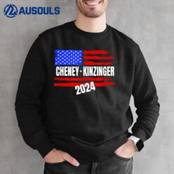 Liz Cheney Adam Kinzinger for President 2024 Sweatshirt