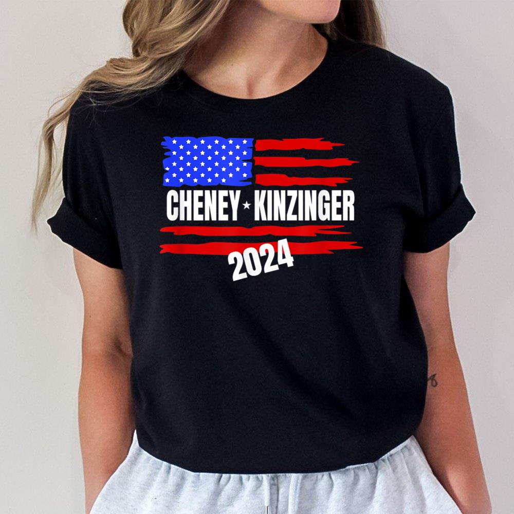 Liz Cheney Adam Kinzinger for President 2024 Unisex T-Shirt