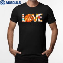 Love Like Jesus Fall For Jesus Pumpkin Thanksgiving Women T-Shirt