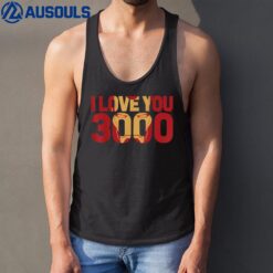 Marvel Avengers Endgame Iron Man I Love You 3000 Tank Top