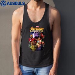 Marvel Avengers Infinity War Gauntlet Prism Tank Top