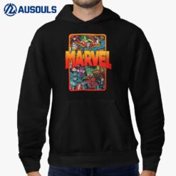 Marvel Comics Old School Characters Hoodie