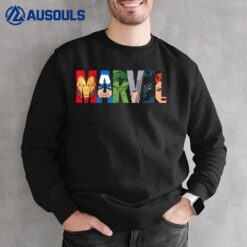 Marvel Logo Avengers Super Heroes Sweatshirt