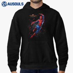 Marvel Spider-Man Far From Home Web Swing Shatter Portrait Hoodie