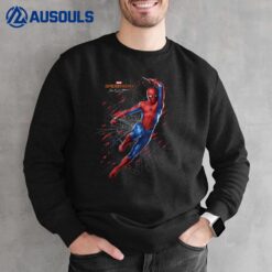 Marvel Spider-Man Far From Home Web Swing Shatter Portrait Sweatshirt