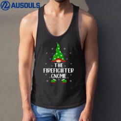 Matching Family Group The Firefighter Gnome Christmas Tank Top