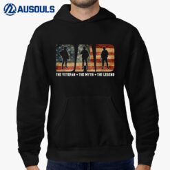 Mens Dad The Veteran  Best Gift For Father's Day Hoodie