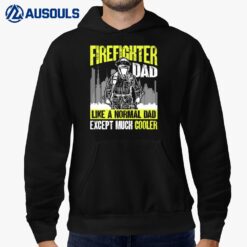 Mens Firefighting Fireman Dad Hoodie