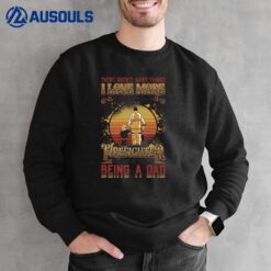 Mens Fireman Proud Firefighter Dad Sweatshirt