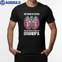Mens Grandpa Vietnam Veteran T-Shirt