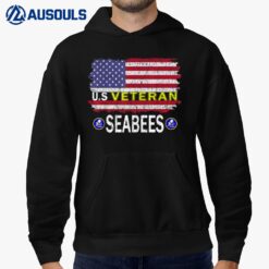 Mens Seabees Veterans Day -US Seabees Veteran Pride Hoodie