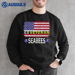 Mens Seabees Veterans Day -US Seabees Veteran Pride Sweatshirt