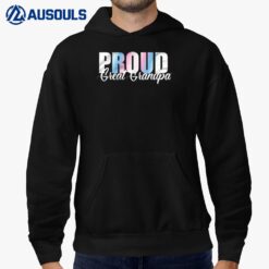 Mens Trans Pride Shirt Proud Great Grandpa LGBT Ally Hoodie