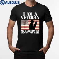 Mens Veteran For Military hero  Veterans Day T-Shirt