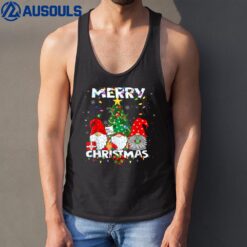 Merry Christmas Gnome  Funny Family Xmas Tank Top