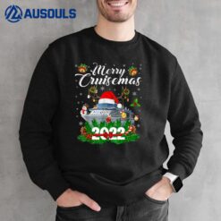 Merry Cruisemas  Family Cruise Christmas Funny Boat Trip Sweatshirt