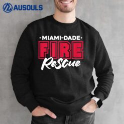 Miami-Dade Florida Fire Rescue Department Firefighter Sweatshirt