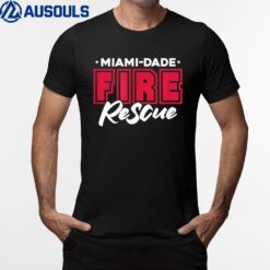 Miami-Dade Florida Fire Rescue Department Firefighter T-Shirt