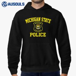 Michigan State Police Detroit Police Blue Line Ver 4 Hoodie