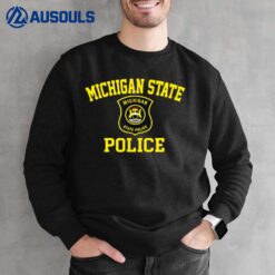 Michigan State Police Detroit Police Blue Line Ver 4 Sweatshirt
