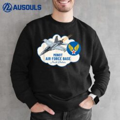 Minot AFB Air Force Base North Dakota ND Veterans Sweatshirt