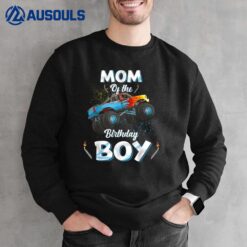 Mom Of The Birthday Boy Monster Truck Bday Women Men Kids Sweatshirt