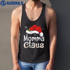 Momma Claus  Christmas Pajama Family Matching Xmas Tank Top