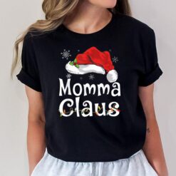 Momma Claus  Christmas Pajama Family Matching Xmas T-Shirt