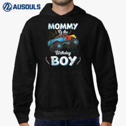 Mommy Of The Birthday Boy Monster Truck Bday Women Mom Mama Hoodie