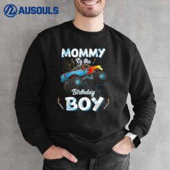 Mommy Of The Birthday Boy Monster Truck Bday Women Mom Mama Sweatshirt