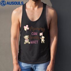 Mommy We Can Bearly Wait Gender Neutral Baby Shower Tank Top