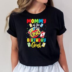 Mommy of the Birthday Boy  Uno Mom Mother Mama 1st Bday T-Shirt