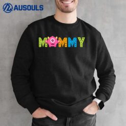 Mommy of the Birthday Monster 1st Birthday Family Mom Sweatshirt