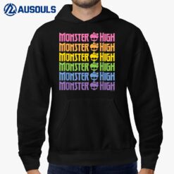 Monster High - Pride Stacked Rainbow Logo Hoodie