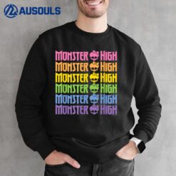 Monster High - Pride Stacked Rainbow Logo Sweatshirt