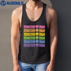 Monster High - Pride Stacked Rainbow Logo Tank Top