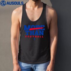 More Than Football 3 Tank Top