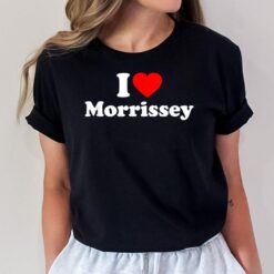 Morrissey Love Heart College University Alumni T-Shirt