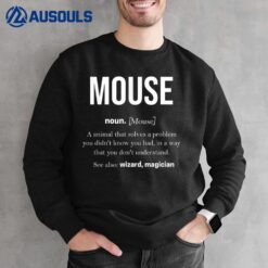 Mouse Gifts For Kids Mouse Lovers Gerbil Maus Rodent Rat? Sweatshirt