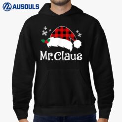 Mr Claus And Mrs Claus Funny Christmas Matching Couple Xmas Hoodie