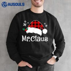 Mr Claus And Mrs Claus Funny Christmas Matching Couple Xmas Sweatshirt