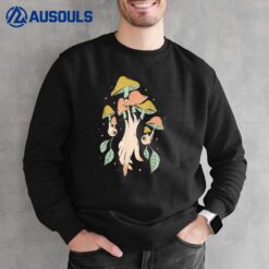Mushroom Fungi Goblincore Magic Graphic Sweatshirt