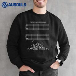 Music Sheet without Sheet Music - The Sound of Silence Sweatshirt